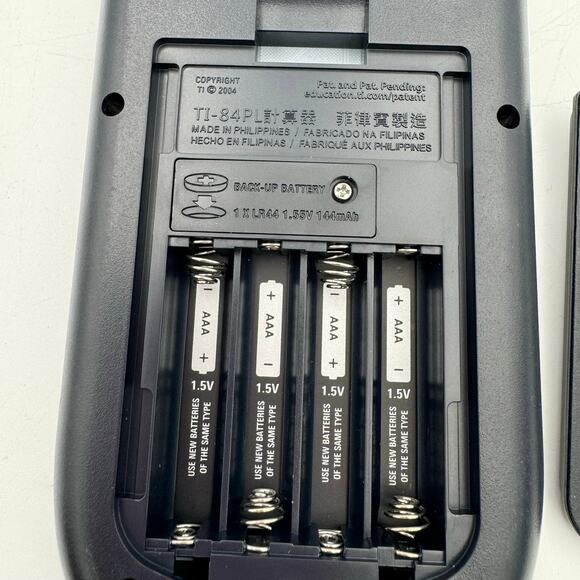 Texas Instruments TI-84 Plus Graphing Calculator Tested Works Black Silver - Picture 5 of 5